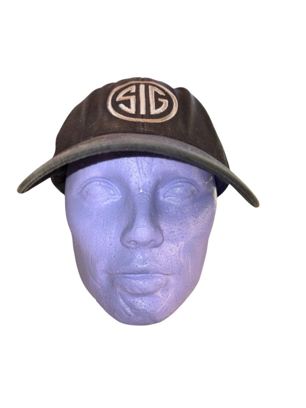Sig Sauer Black Logo Cap Adjustable Strapback Stran Headwear Cotton Classic Hat